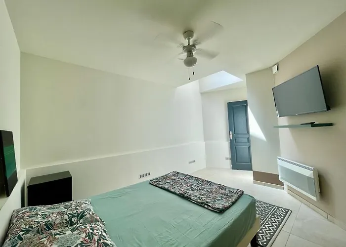 Daire Souplex Jardin Proche Autoroute, Plages Et Attractions, Wifi - Tv, Calme *