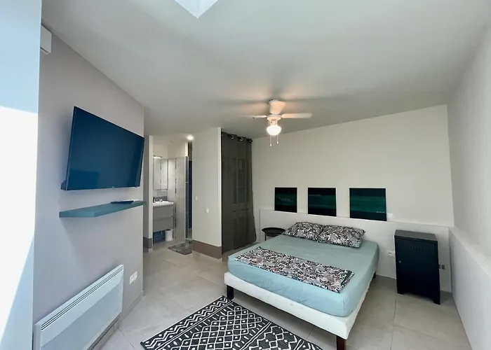 Souplex Jardin Proche Autoroute, Plages Et Attractions, Wifi - Tv, Calme Apartmán Bessan